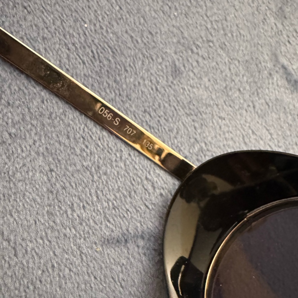 Giorgio Armani Vintage Oval Metal Sunglasses - Picture 7 of 7